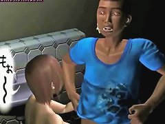 Animated Girl Using A Penis In Pornographic Videos