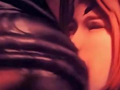 Intense Animated Porn Video Featuring Deepthroating, Pussy Stroking, And Cum Swapping