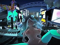Marina From Splatoon Gets Multiple Penetrations From Eve In Vr Loop
