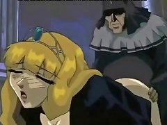 The Princess Is Sexually Assaulted By Her Subordinate In Animated Porn