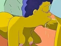 Homer From The Simpsons Has Sex With Marge In A Porn Video