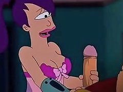 Uncensored Video Of A Futurama-inspired Girl Using A Zapp Pole For Sex